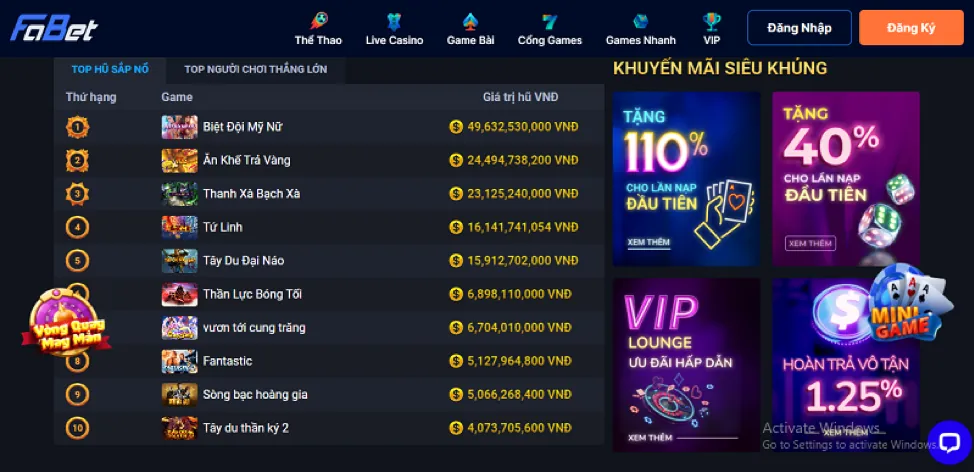 Cá cược thể thao 88live